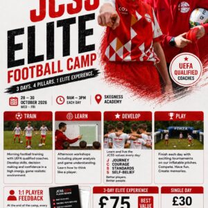 JCSS Elite Football Camp - October Half Term